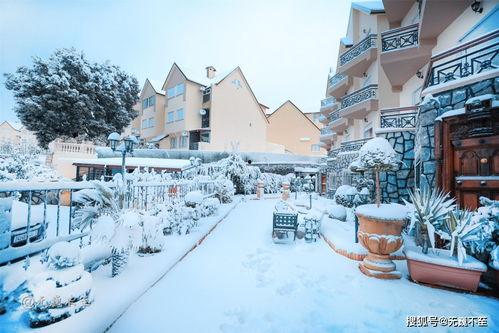 欧美冰雪小镇视频,欧美冰雪小镇的童话世界掠影