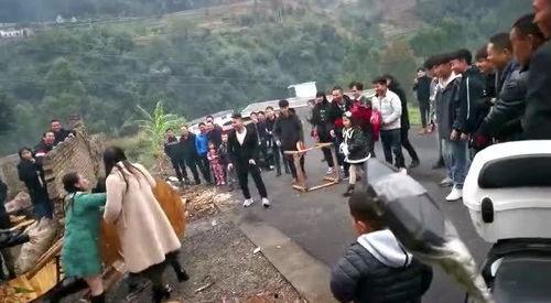 欧美新娘打架视频